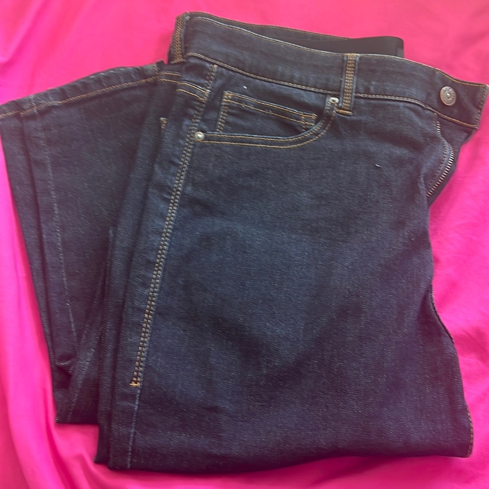 LuLaRoe denim. Size 32. Dark wash. Non distressed